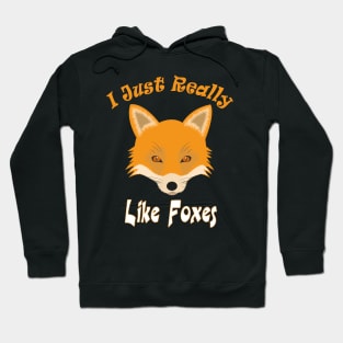 I just really like foxes ok ? Hoodie